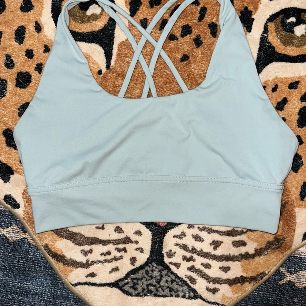 Women's Light Blue Sports Bra